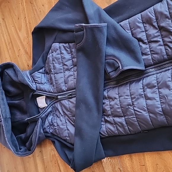 Athleta Girl High Hopes Hybrid Jacket Size 14 Youth - Picture 7 of 16